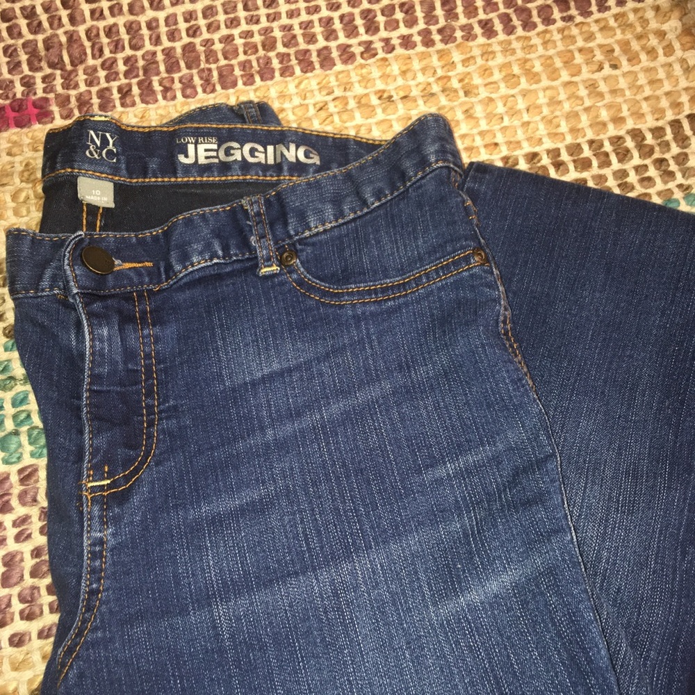 New York & Co Jeggings Sz 10